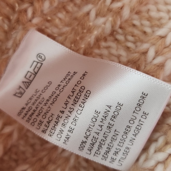 Urban Outfitters Womens Sweater size S P Turtleneck Knit Ribbed Cropped Thick - Picture 4 of 9